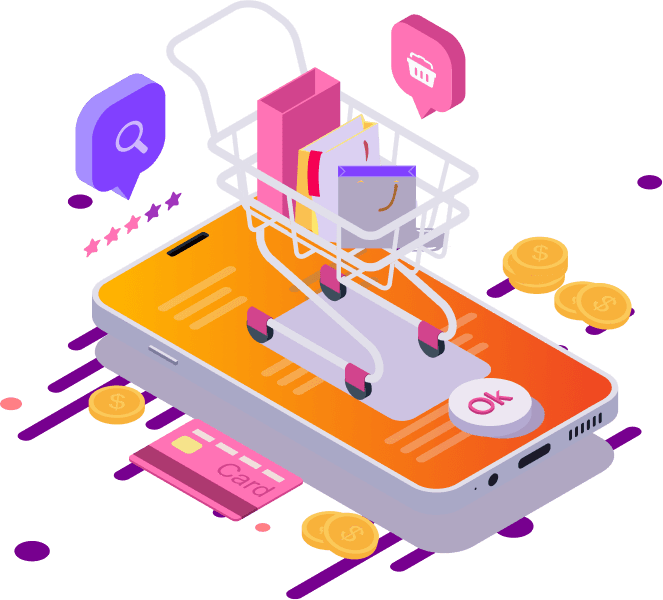 Amilo OMS — omni-channel order management illustration