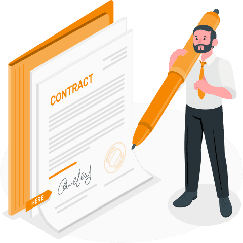 Phase 1 — get started and registration illustration