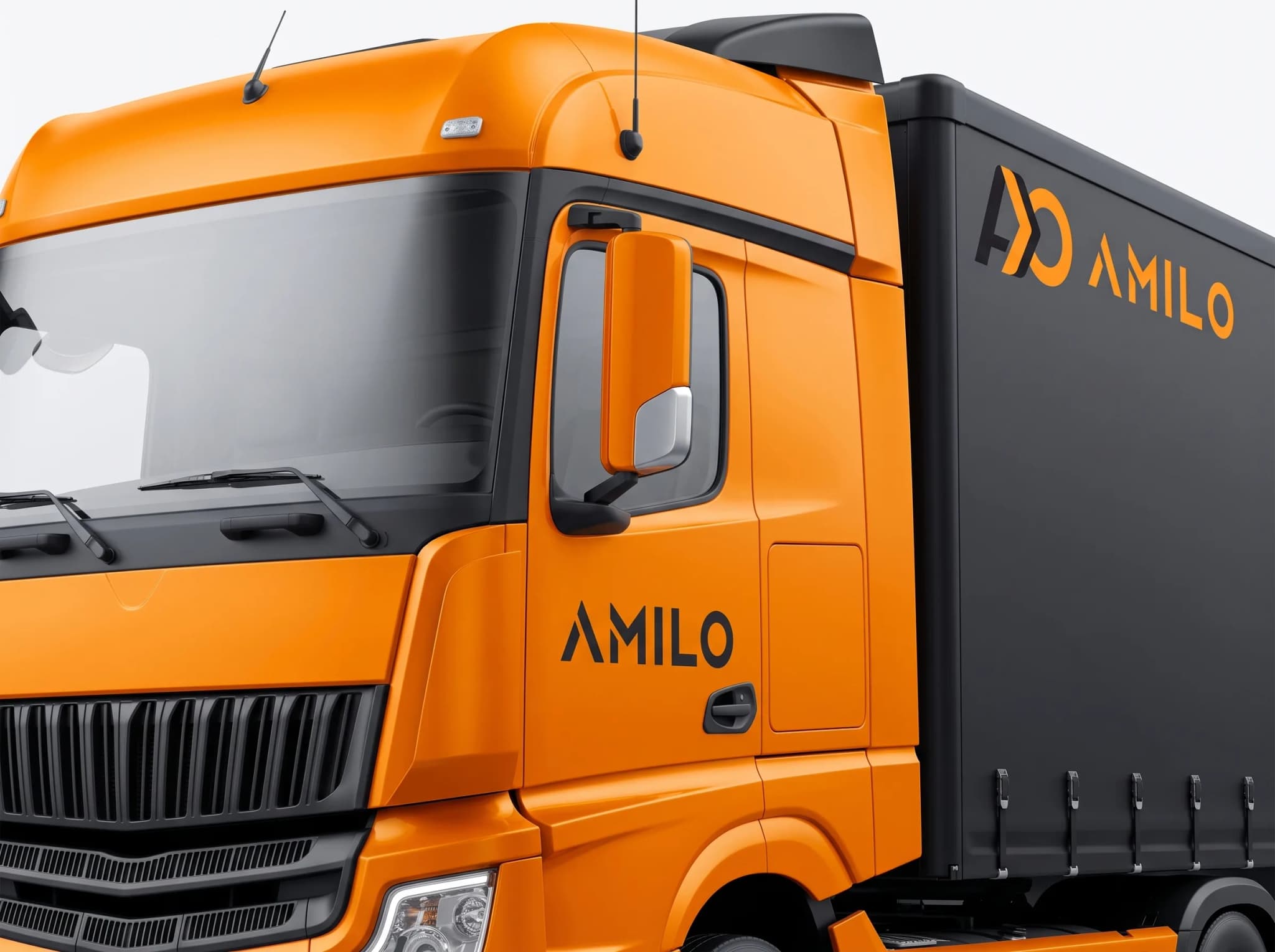 Truck — side profile